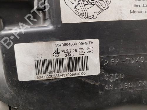 Used Left headlight Left headlight PEUGEOT BOXER Van 2.2 HDi 120 (120 hp) 26963505 26963505