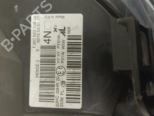 Right headlight RENAULT MEGANE III Hatchback (BZ0/1_, B3_) 1.9 dCi (BZ0N, BZ0J) | BP32221865C29 - Image 2