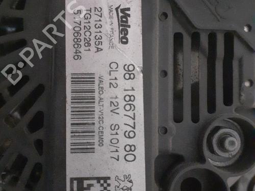 Used Alternator Alternator PEUGEOT 208 I (CA_, CC_) 1.2 VTi 68 / PureTech 68 (68 hp) 24744948 24744948
