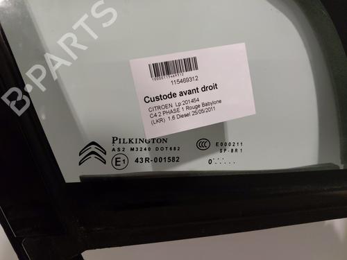 Front right quarter glass CITROËN C4 II (NC_) 1.6 HDi 115 | BP30409119C112 