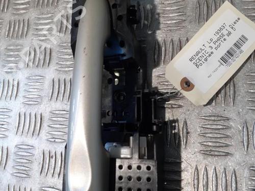 Høyre bak utvendig håndtak RENAULT SCÉNIC III (JZ0/1_) 1.5 dCi (106 hp) 24756756
