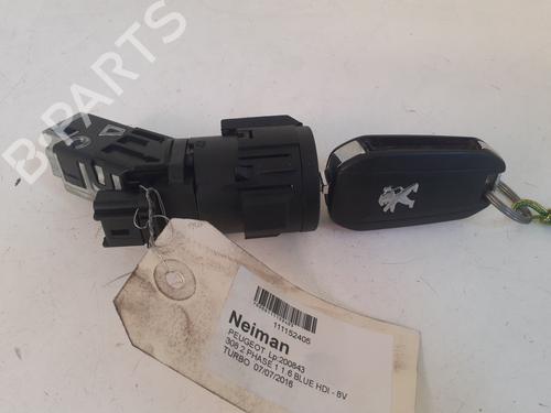 Used Ignition barrel PEUGEOT 308 II (LB_, LP_, LW_, LH_, L3_) 1.6 BlueHDi 120 (120 hp) 28445225