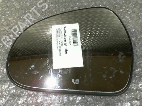 Spiegelglas links für PEUGEOT 207 (WA_, WC_) 1.6 HDi (90 hp) 24742849