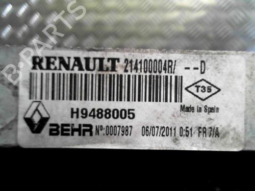 Water radiator RENAULT LAGUNA III (BT0/1) 1.5 dCi (BT00, BT0A, BT0T, BT1J) | BP24754726M31 