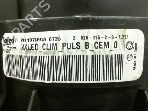 Heater blower motor PEUGEOT 508 I (8D_) 2.0 HDi | BP24745898M62 