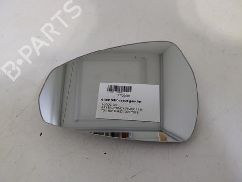 Used Left mirror glass AUDI A3 Sportback (8VA, 8VF) 1.6 TDI (110 hp) 30814674