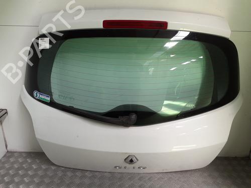 Used Tailgate RENAULT CLIO III (BR0/1, CR0/1) 1.2 16V Hi-Flex (BR1U, CR1U) (75 hp) 27385343