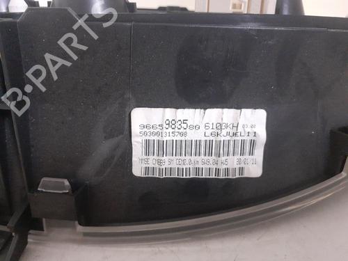 Used Instrument cluster Instrument cluster CITROËN BERLINGO MULTISPACE (B9) 1.6 HDi 90 (92 hp) 24875765 24875765