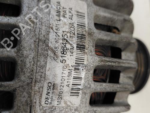 Alternator FIAT 500X (334_) 1.6 D Multijet (334AXA1B, 334AXA11) | BP38642483M7 - Image 4
