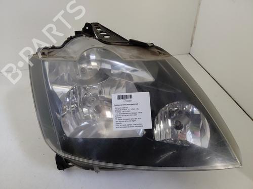 Used Right headlight RENAULT MODUS / GRAND MODUS (F/JP0_) 1.5 dCi (FP0D, JP0D) (82 hp) 30738976