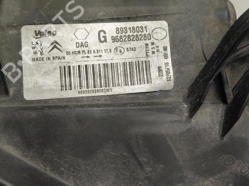 Used Left headlight Left headlight CITROËN BERLINGO Box Body/MPV (B9) 1.6 BlueHDi 100 (99 hp) 40252980 40252980