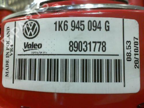 Højre baglygte bagklap VW GOLF V (1K1) 1.9 TDI | BP24742817C80 