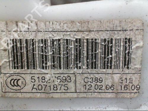 Front right lock FIAT 500 (312_) 1.2 (312AXA1A) | BP25263056C97 
