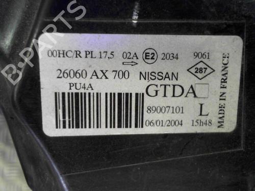 Left headlight NISSAN MICRA III (K12) 1.2 16V | BP24765414C28 