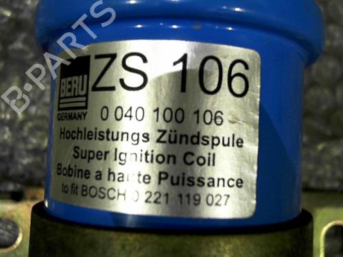 Used Ignition coil Ignition coil RENAULT 19 I (B/C53_) 1.4 Cat (B/C532) (58 hp) 24762920 24762920