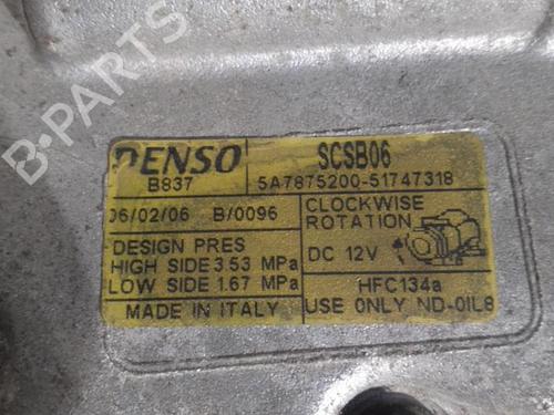Used AC compressor AC compressor FIAT PUNTO (188_) 1.2 60 (188.030, .050, .130, .150, .230, .250) (60 hp) 24749938 24749938