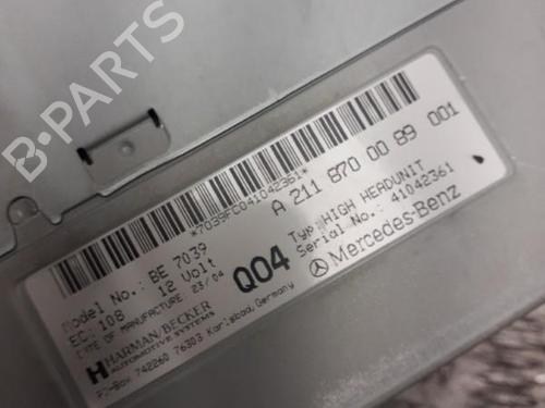 Radio MERCEDES-BENZ E-CLASS (W211) E 220 CDI (211.006) | BP24742403E6 