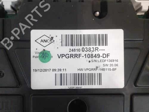 Instrument cluster RENAULT CLIO IV (BH_) 1.5 dCi 90 | BP24749466C47 