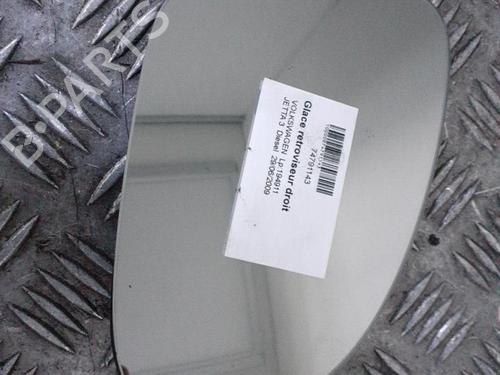 Right mirror glass VW JETTA III (1K2) 2.0 TDI 16V | BP24766975C147 