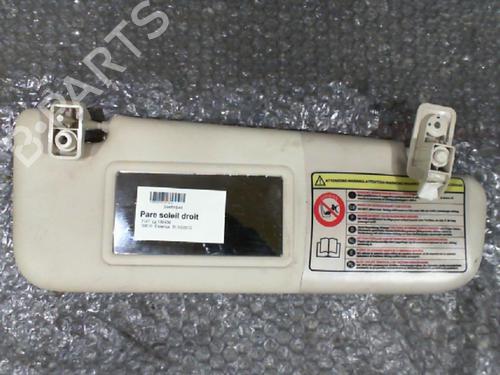 Used Right sun visor FIAT 500 (312_) 1.2 (312AXA1A) (69 hp) 24755568
