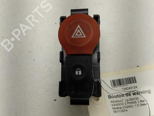Warning switch RENAULT KANGOO Express (FW0/1_) 1.5 dCi 90 (FW0G, FW05, FW08, FW11) | BP40123070I22 - Image 2