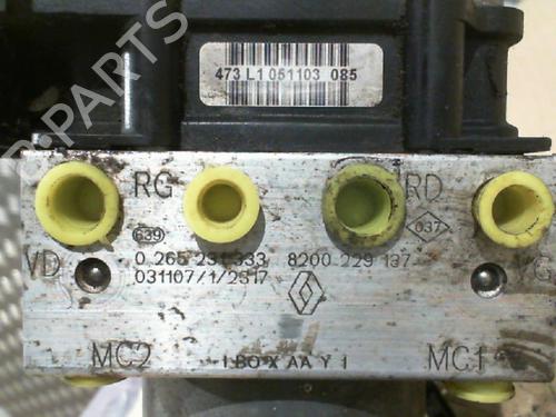 ABS pump RENAULT CLIO II (BB_, CB_) 1.5 dCi (B/CB07) | BP24762304M43 