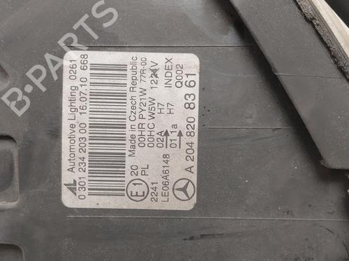 Used Left headlight Left headlight MERCEDES-BENZ C-CLASS (W204) C 220 CDI (204.002) (170 hp) 36505239 36505239