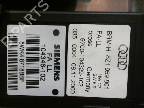Left front door AUDI A2 (8Z0) 1.4 | BP24766300C2 
