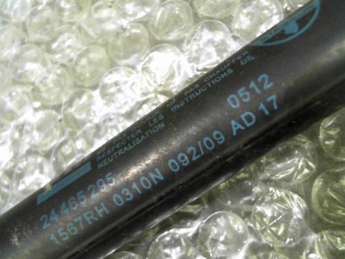 Gasfjeder motorhjelm OPEL ASTRA H GTC (A04) 1.7 CDTI (L08) (110 hp) 24745427