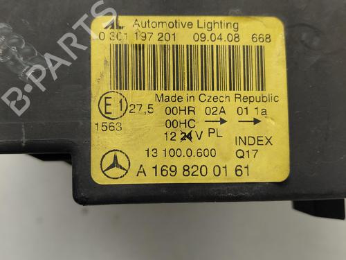 Used Left headlight Left headlight MERCEDES-BENZ A-CLASS (W169) A 180 CDI (169.007, 169.307) (109 hp) 39938397 39938397
