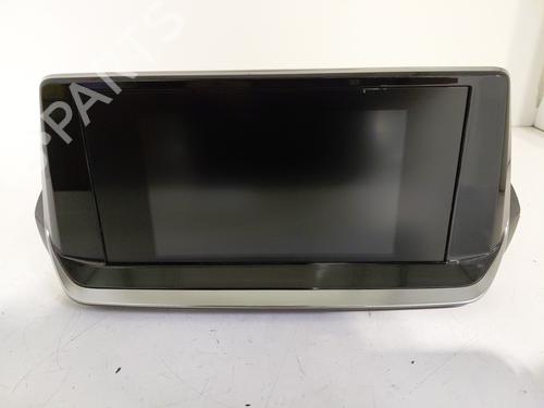 Used Display monitor PEUGEOT 208 II (UB_, UP_, UW_, UJ_) 1.5 BlueHDI 100 (102 hp) 30451513