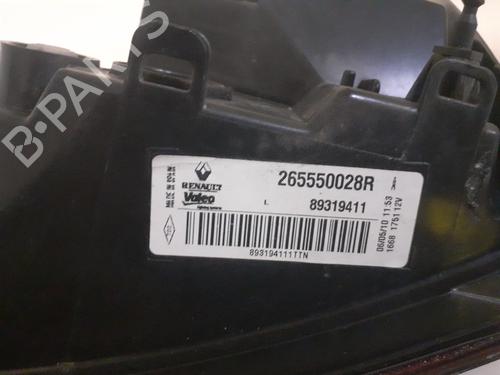 Used Left tailgate light Left tailgate light RENAULT MEGANE III Grandtour (KZ0/1) 1.5 dCi (KZ0C, KZ1A) (90 hp) 26016874 26016874