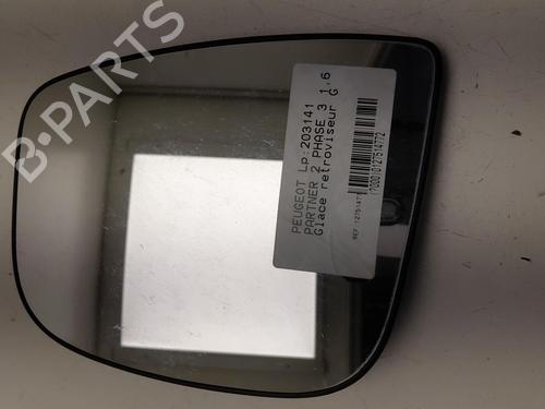 left-mirror-glass-peugeot-partner-box-bodympv-2008-36440958 main image
