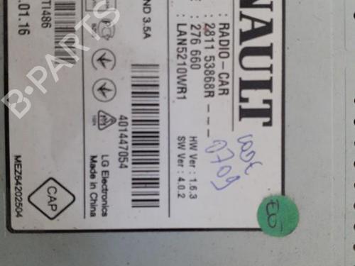 Used Radio Radio RENAULT CLIO IV (BH_) 1.5 dCi 75 (75 hp) 24741296 24741296