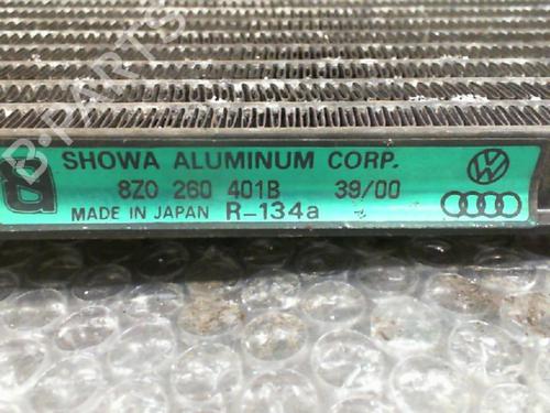 Used AC radiator AC radiator AUDI A2 (8Z0) 1.4 (75 hp) 24766307 24766307