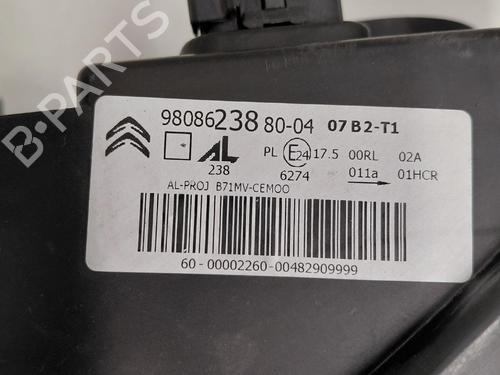 Left headlight CITROËN C4 II (NC_) 1.2 THP 110 (NCHNZ6, NCHNV6) | BP38596893C28 - Image 4