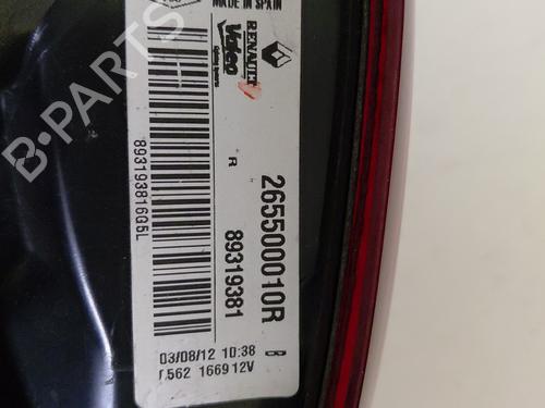 Right taillight RENAULT MEGANE III Grandtour (KZ0/1) 1.5 dCi (KZ09, KZ0D, KZ1G, KZ29, KZ14, KZ1W, KZ10, KZ1F,... | BP29197426C35 