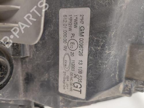 Used Left headlight Left headlight OPEL CORSA C (X01) 1.7 CDTI (F08, F68) (100 hp) 36641309 36641309