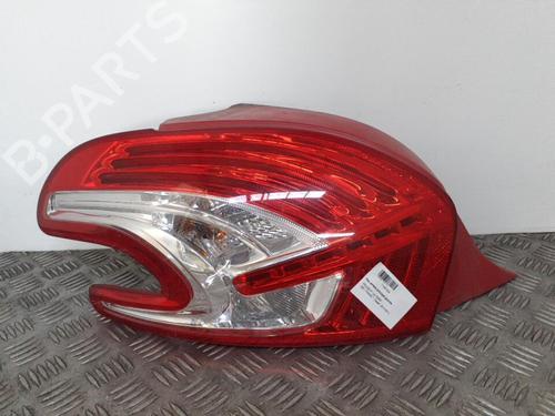 Used Left taillight PEUGEOT 208 I (CA_, CC_) 1.4 HDi (68 hp) 24747469