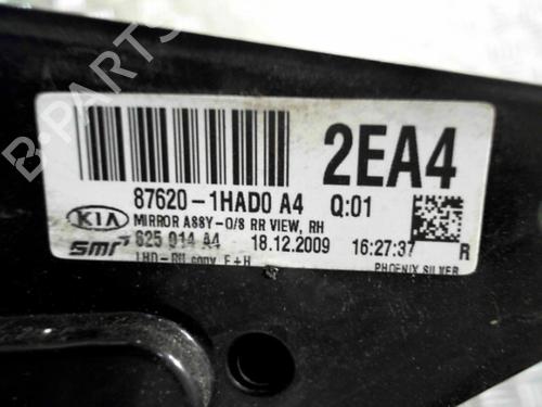 Right mirror KIA PRO CEE'D (ED) 1.6 CRDi 90 | BP24754856C27 - Image 2