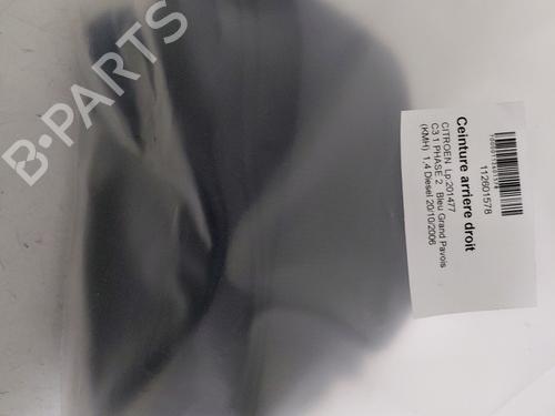 Høyre bak beltestrammer CITROËN C3 I (FC_, FN_) 1.4 HDi (68 hp) 29961990