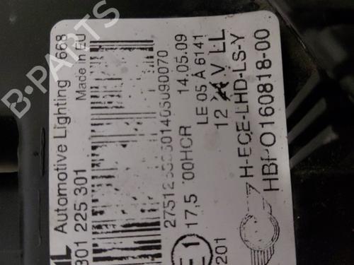 Left headlight MINI MINI CLUBMAN (R55) Cooper D | BP29642186C28