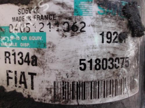 Used AC compressor AC compressor FIAT PUNTO EVO (199_) 1.3 D Multijet (199AXC1A, 199BXC1A, 199AXT1A, 199BXT1A) (75 hp) 24764918 24764918