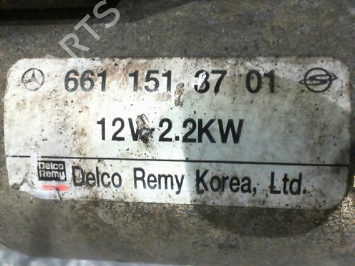 Used Starter SSANGYONG KYRON 2.0 Xdi 4x4 (141 hp) 24766046