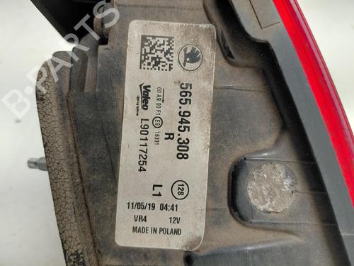 Used Right tailgate light Right tailgate light SKODA KODIAQ I (NS6, NS7, NV7) 2.0 TDI 4x4 (150 hp) 39904938 39904938