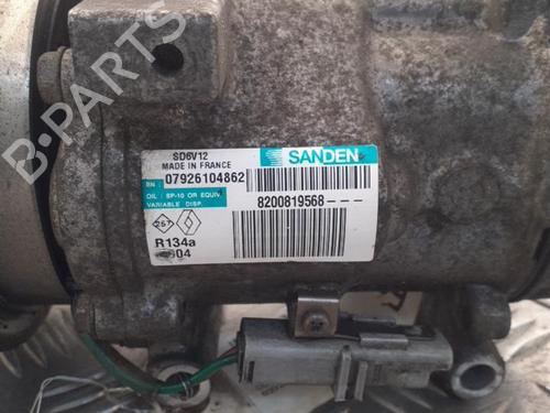 Used AC compressor RENAULT CLIO III (BR0/1, CR0/1) 1.2 16V (BR02, BR0J, BR11, CR02, CR0J, CR11) (75 hp) 24740419
