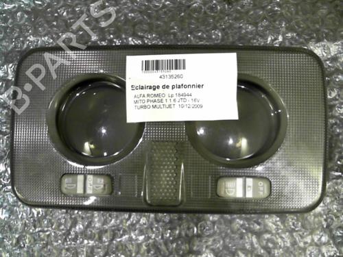 Used Interior roof light Interior roof light ALFA ROMEO MITO (955_) 1.6 JTDM (955AXC1B) (120 hp) 24754845 24754845