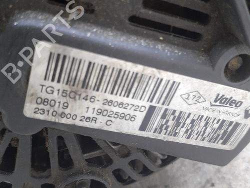 Alternator RENAULT KANGOO Express (FW0/1_) 1.5 dCi 90 (FW0G, FW05, FW08, FW11) | BP27708797M7 