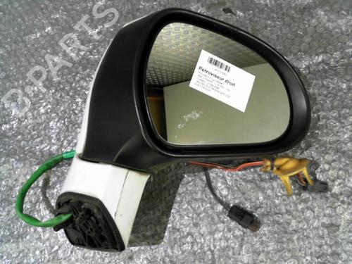 Used Right mirror PEUGEOT 308 I (4A_, 4C_) 1.6 HDi (90 hp) 24745350