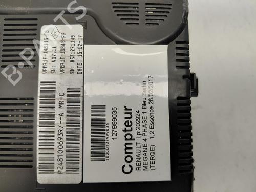 Instrument cluster RENAULT MEGANE IV Hatchback (B9A/M/N_) 1.2 TCe 100 (B9MS) | BP36765052C47 - Image 2